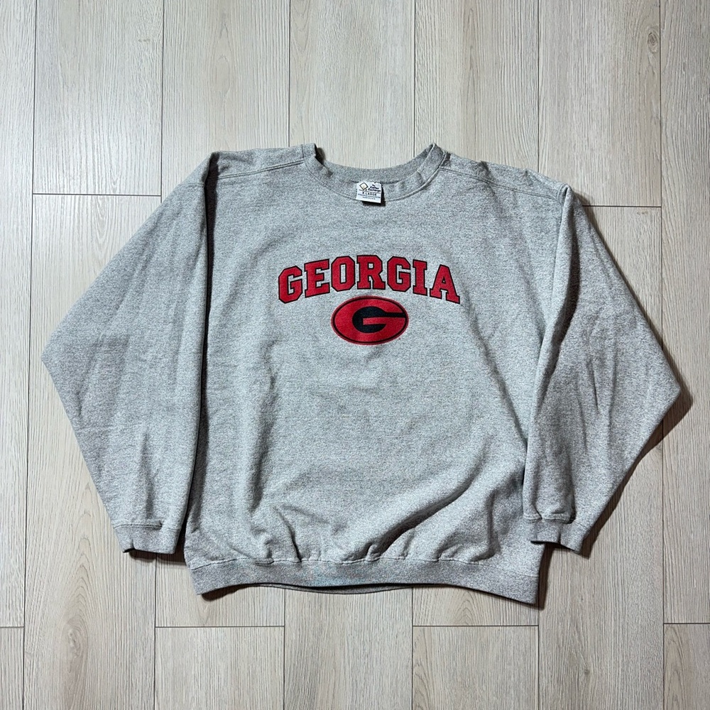 Vintage University of Georgia Bulldogs XL Sweater 🏟️❤️